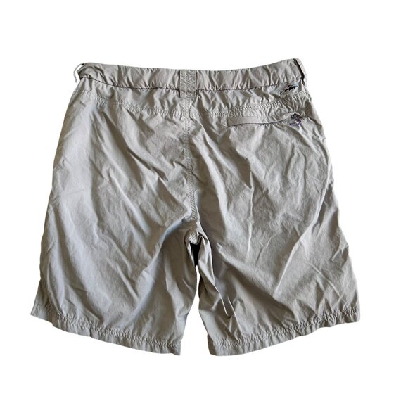 Patagonia Mens Sz L Gray Hiking Shorts With Pockets & Zipper Detail - Picture 1 of 11